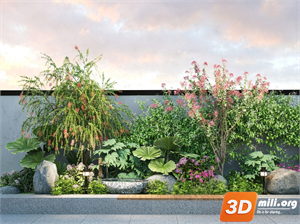 Mini Garden Skp Files 